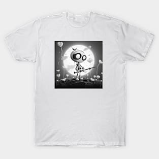 Cuphead monochrome T-Shirt